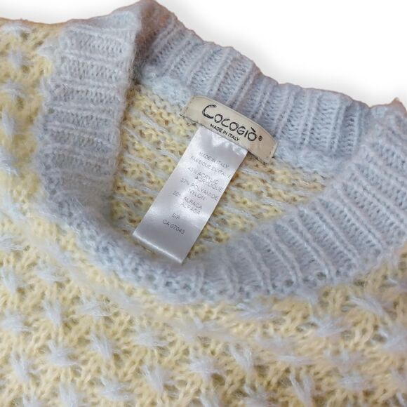 Cocogio Pastel Alpaca Blend Knit Sweater Small - Picture 3 of 10